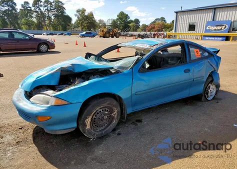 1999 Chevrolet Cavalier Base из США, поврежденный, VIN 3G1JC1249XS852845